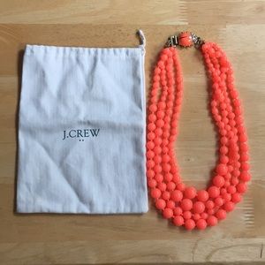 J. Crew multi-strand necklace